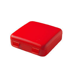 ESTUCHE MULTIUSO CUADRADO COZA ROSADO. 15x15x5.5CM