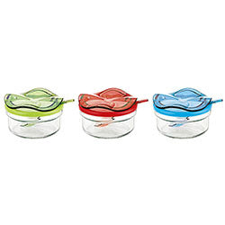 RECIPIENTE MULTIUSO 415 ML TAPA COLOR FLORA RENGA