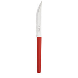 CUCHILLO ASADO 22CM MANGO ROJO MILLENIUM DI SOLLE