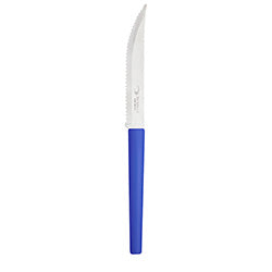 CUCHILLO ASADO 22CM MANGO AZUL MILLENIUM DI SOLLE