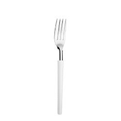TENEDOR MESA 19.8CM MANGO BLANCO MILLENIUM DI SOLLE