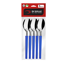 SET 5 CUCHARA MESA AZUL MILLENIUM 19.6CM