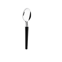 CUCHARA POSTRE 16.7CM MANGO NEGRO MILLENIUM DI SOLLE
