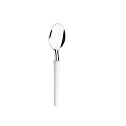 CUCHARA POSTRE 16.7CM MANGO BLANCO MILLENIUM DI SOLLE