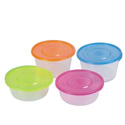 RECIPIENTE RED HERM1L D15/H8.6 PLASTICO TAPA COLOR