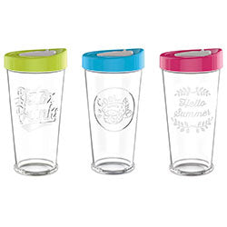 VASO TEXTURIZADO 670CC VIDRIO RIO RENGA
