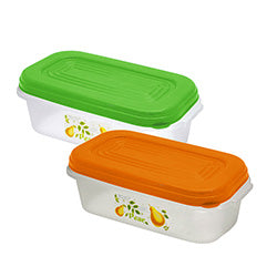 RECIPIENTE HERMETICO 3L 34X17X11CM PLASTICO SURTID