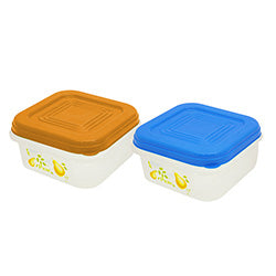 RECIPIENTE HERMETICO 3L 24.5X23X11CM PLASTICO SURT