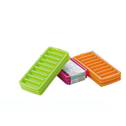 SET 2 CUBETERAS 25X11.6X2CM PLASTICO SURTIDO