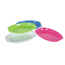 PLATO OVAL 25X17.3X3CM PLASTICO SURTIDO