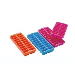 CUBETERA 18 CUBOS SETX2UNID PLASTICO DIF COLORES