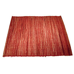 INDIVIDUAL JACINTO DE AGUA 35x45CM ROJO