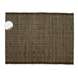 INDIVIDUAL SEA GRASS 33x48CM NATURAL/NEGRO