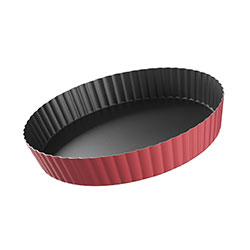 TARTERA REDONDA D24CM ALUMINIO CHERRY
