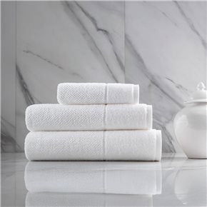 TOALLA ROSTRO NOVO HOTEL WASH BUDDEMEYER - 440 G/M2 - 1011 / BLANCO - 48X90