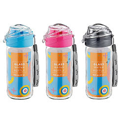 BOTELLA DEPORTIVA 500CC VIDRIO LUYA RENGA