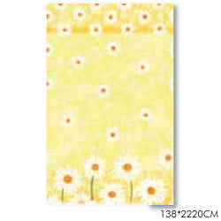 MANTEL 138*220CM MARGARETE YELLOW DUNISILK