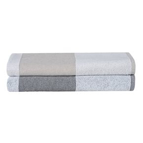 TOALLA PARA PISCINA POOL STRIPE BUDDEMEYER - 320 G/M2 - 0002 / BEIGE - 90X178