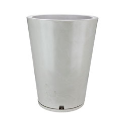 MACETA 38X57CM GENEBRA MARMORATO BLANCA