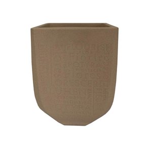 MACETA 4YOU CEMENTO BEIGE 30X44CM