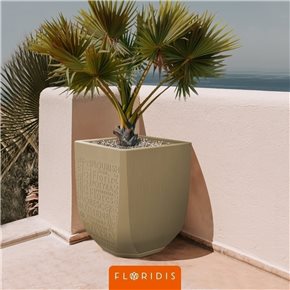 MACETA 4YOU CEMENTO BEIGE 30X44CM