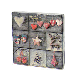 SERVILLETA TRIPLE HOJA 6 CORAZONES 33X33 CM 20UDS