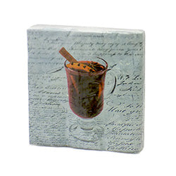 SERVILLETA TRIPLE HOJA IRISH COFEE 33X33 CM 20UDS