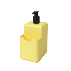 DISPENSADOR DE JABON PLAST SINGLE 500ML AMARILLO