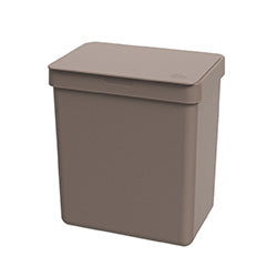 PAPELERA MESA PLASTICO 2.5L WARM GRAY SINGLE COZA
