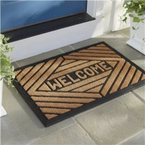 FELPUDO COCO/GOMA 40X60CM H.1CM WELCOME