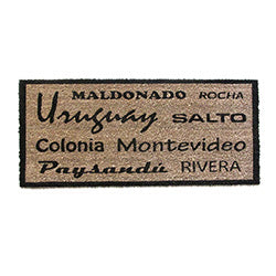 FELPUDO DE COCO URUGUAY. 40X90/H.1.5CM