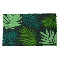 FELPUDO DE COCO 45X75CM HOJAS PALMA