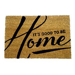 FELPUDO DE COCO 40x60CM H1.5CM ITS GOOD TO BE HOME