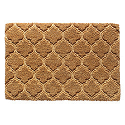 FELPUDO DE COCO 40x60CM H1.5CM RELIEVE FLOR