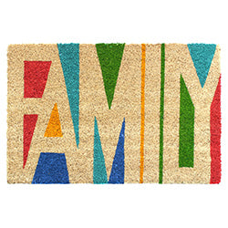 FELPUDO DE COCO 40x60CM H1.5CM FAMILY COLORES