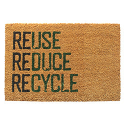FELPUDO COCO  REUSE/REDUCE/RECYCLE.  40x60CM/H1.5CM