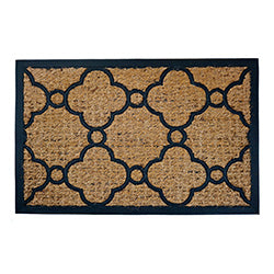 FELPUDO COCO/GOMA 40X60CM H.1CM DIFERENTES FORMAS
