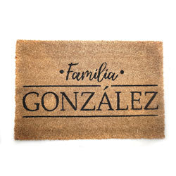 FELPUDO DE COCO 40X60CM H.1.5CM FAMILIA GONZALEZ