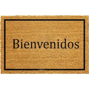FELPUDO DE COCO 40X60CM H.1.5CM BIENVENIDOS