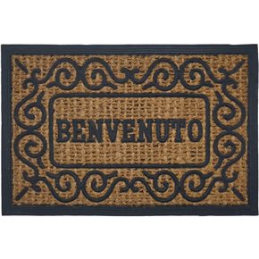 FELPUDO COCO/GOMA 40X60CM H.1CM BENVENUTO