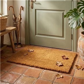 ALFOMBRA NATURAL PLAIN  43X73X2CM SELECTA