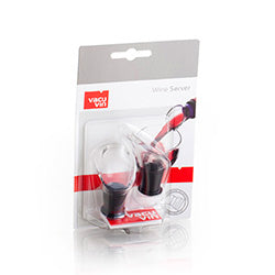 SET X2 PICO SERVIDOR PARA VINO NEGRO VACU VIN