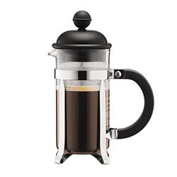 CAFETERA 3TZAS 350ML NEGRO/CROMO CAFFETTIERA BODUM