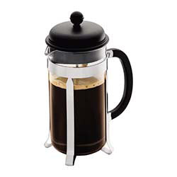 CAFETERA 8TZAS 1LT NEGRO/CROMO CAFFETTIERA BODUM