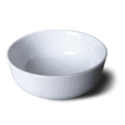 RAMEQUIN REDONDO D8.5/H3.5CM PORCELANA BLANCO