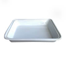 FUENTE RECTANGULAR HONDA BLANCO.  32x26.5/H6CM