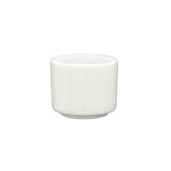 RAMEQUIN CILINDRICO CHICO 3.5X3 CM PORCELANA BLANCO