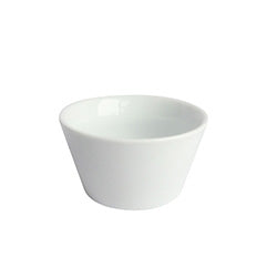RAMEQUIN CONICO 11X6CM PORCELANA BLANCO