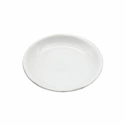 RAMEQUIN REDONDO D9.5XH1.5CM PORCELANA BLANCO