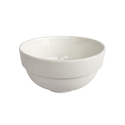 BOWL REDONDO PORCELANA BLANCO. D11.5x6CM